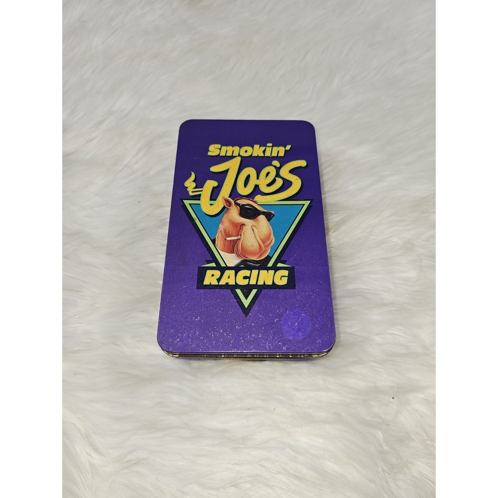 41 VINTAGE CAMEL SMOKIN' JOE'S RACING CIGARETTE TINS MATCHES AND ASHTRAY